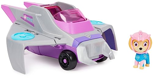 Patrulha Canina - Aqua PUPS - Figura de ação da patrulha Canina - veículo transformável manta de Skye com figura de ação colecionável - 6066141 - brinquedos crianças 3 anos +