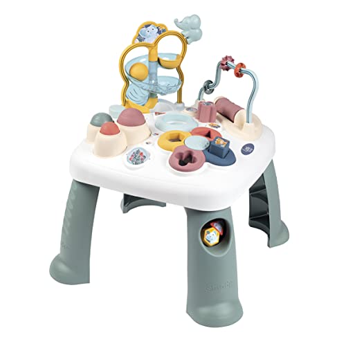 Smoby - Little Smoby mesa de atividades com inúmeras funções de jogo mecânico. A partir dos 12 meses. (7600140303)