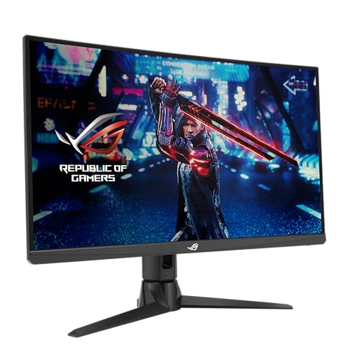 ASUS ROG Strix XG27AQV Monitor de jogos de 27", WQHD (2560 x 1440), Fast IPS, 170 Hz (OC), 1 ms GTG, ecrã curvo, FreeSync Premium, variável overdrive, DisplayHDR 400