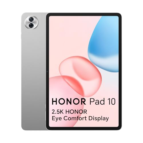 HONOR Pad 10 8 GB 256 GB Tablet, 12,1 polegadas 120 Hz 2,5 K exibição, 7 Gen 3 Snapdragon, 6 alto-falantes, bateria de 10100 mAh, 6 alto-falantes, corpo de metal, Android 15, Google Shorts ervice