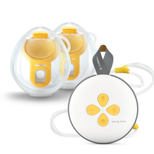 Medela Swing Maxi Hands-free extrator de leite elétrico duplo, uso intuitivo e simples, portátil, compatível com a aplicação Medela Family