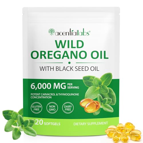 Óleo de orégão com óleo de semente preta, Oil of Oregano with Black Seed Oil (1)