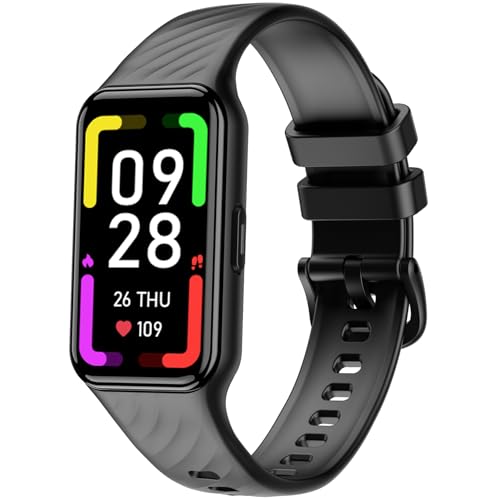 Blackview Smartwatch, 1,47" relógio inteligente homem mulher - 100 modos desportivos, oxímetro (SpO2) podómetro de sono pulsómetro, bateria grande de 300 mAh, pulseira atividade compatível com Android