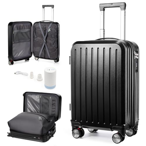 SZLX Mochila viagem cabine avion 40 x 20 x 25 mochila de viagem a vácuo com bomba bagagem manual 40 x 30 x 20 Ryanair malas de viagem malas de viagem cabine 45 x 36 x 20 Easyjet mochila portátil com