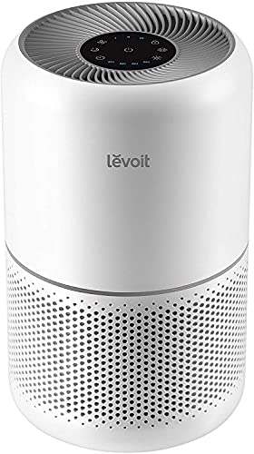 LEVOIT Core 300 Purificador de ar com filtro HEPA, até 44 m², silencioso 24 dB, purificador ar doméstico para alergias, elimina pó de pólen com litros personalizados