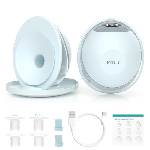 Paruu P20 Saquetes elétricos mãos livres, 4 modos e 12 níveis de sucção com flange de vedação dupla de 19/21/24 mm (2, verde claro)