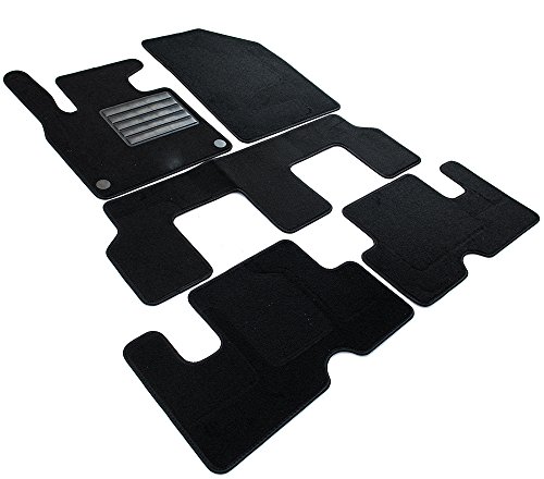 MTM SP-4389 Tapetes personalizados em veludo para Citroen C4 Grand Picasso / C4 SpaceTourer II 7 assentos 09.2013>06.2022