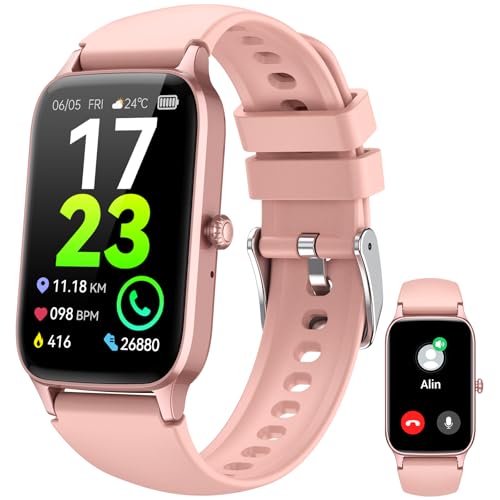 Relógio inteligente com chamadas, 2025 HD 1,57" Smartwatch mulher, 112 modos desportivos Smart Watch, SpO2/monitor de sonho/IP68 impermeável podómetro pulseira atividade para Android iOS