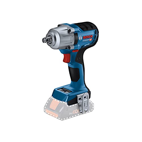 Bosch Professional 18 V System GDS 18 V-450 HC - parafuso de impacto a bateria (450 Nm, 800 Nm par de arranque, conectável, sem bateria, em caixa)