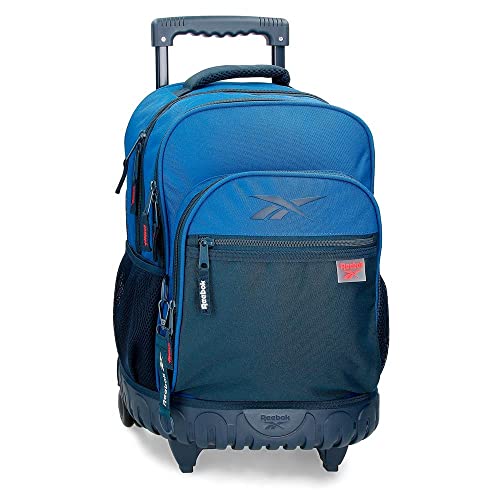 Reebok Atlântico, azul, Mochila Compact com 2 rodas, Mochila de 2 rodas
