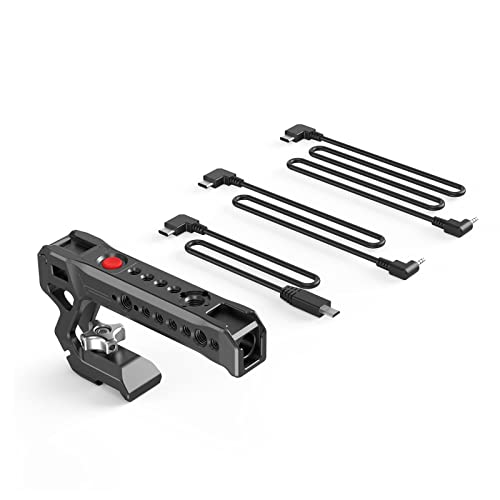 SMALLRIG NATO Top Handle punho superior com disparador remoto de início / parada de gravação para Sony A7R V FX30/ para Panasonic/para FUJIFILM/para câmaras Z CAM - 3322