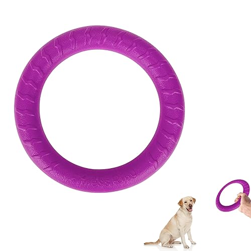 Frisbee para cães de borracha - brinquedo mastigável de borracha natural, discos voadores flutuantes de água, brinquedos para cães
