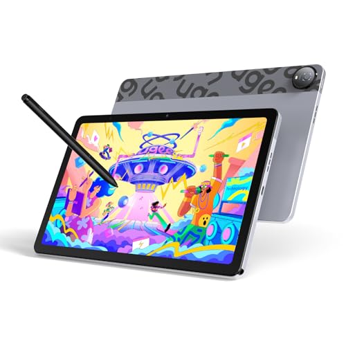 Ugee UT2 Tablet independente com ecrã 2K de 10,36 polegadas e acabamento NanoMatte, Pad portátil com U-Pencil, 6 GB + 128 GB, Android 14, 7000 mAh, 8 MP+8 MP, corpo metálico
