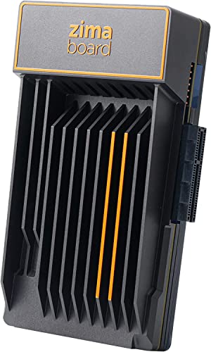 ZimaBoard 832 é um computador e roteador com armazenamento em nuvem, servidor multimédia 4K e gateway gigabit duplo. PCIe x4 e SATA 6,0 GB/s para HDD/SSD com alto desempenho e capacidade