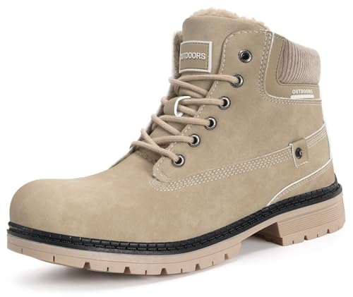 Botas de homem mulher quente pele botins de neve antiderrapantes inverno impermeáveis Trekking ao ar livre sapatos