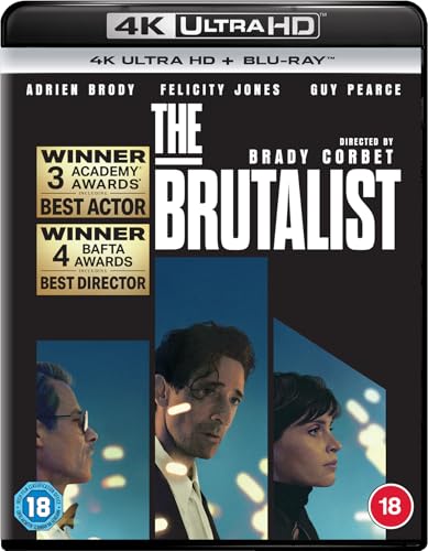 The Brutalist [4K UHD and Blu-Ray]