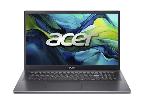 Acer Aspire 17 A17-51M-52VS, Computador portátil Full HD LCD de 17,3" (Intel Core i5 1334U, 8 GB RAM, 512 GB SSD, íris Xe Graphics, Windows 11 Home), cinzento, teclado QWERTY Espanhol ol