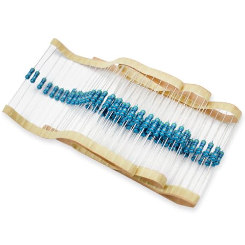 Innfeeltech 100 peças 1 / 2w 1% tolerância 47 Ohm resistência de película metálica projeto DIY e experiência