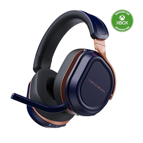Turtle Beach Stealth 700 Azul Cobalto Xbox Auriculares de jogo sem fios com bateria 80h, altifalantes de 60 mm, transmissores duplos e Bluetooth para Xbox Series X ou S, Xbox One, PC e telemóveis
