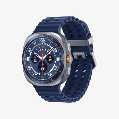 Samsung Galaxy Watch Ultra 2025 47 mm - Smartwatch LTE com IA, titânio, botão personalizável, controlo de saúde, garantia do fabricante 3 anos + 1 ano extra, azul titânio (versão espanhola)