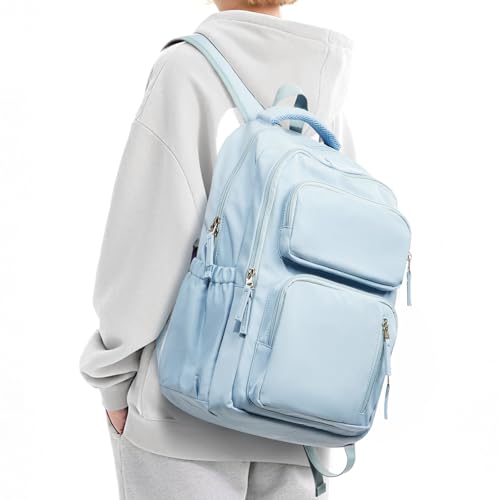 sikazan Mochila escolar, mochila escolar, mochilas escolares adolescentes, mochila universitária, mochila feminina casual, mochila portátil 15