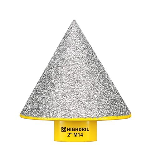Diamante de morango dos dedos, HIGHDRIL 50 mm M14 rosca aumento de furos existentes em porcelana cerâmica mármore granito