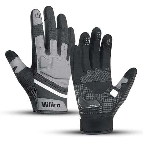 Vilico Luvas de motocicleta verão homem proteção em nós dedos, antiderrapantes, ecrãs táteis, luvas táticas para Airsoft, motociclo, caça, ao ar livre