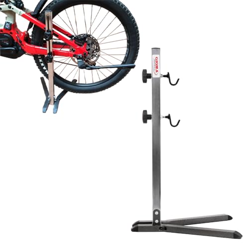 Gioma Bikestand Stilo garfo traseiro de cavalete, unissexo para adulto, cinzento, M