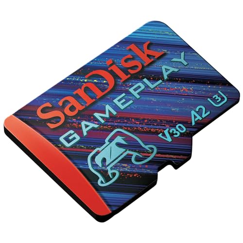 SanDisk Gameplay cartão microSD de 1 TB (para dispositivos de jogo móveis e consolas portáteis até 190 MB/s A2, V30, U3)