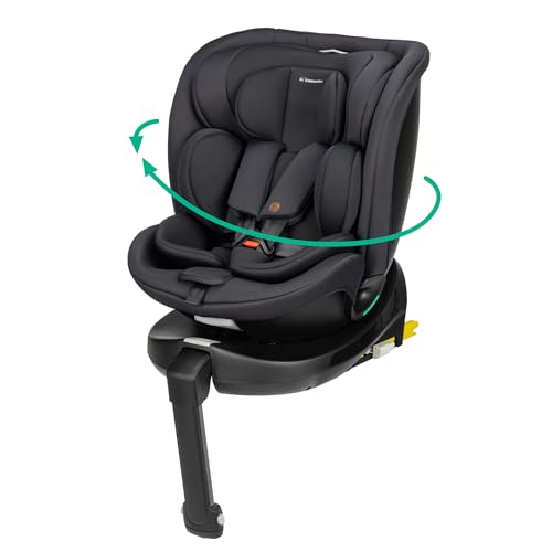 Bebeconfort RevolveFix Plus 360 i-Size, Cadeira de carro 360, 0-12 anos, 40-150 cm, cadeira de carro ISOFIX, suporte para perna, rotação de 360, 8 posições de relinação, 12 posições repos-cabeça, full