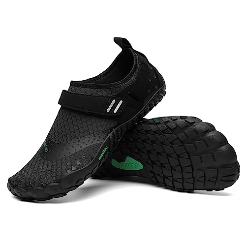 SAGUARO Barefoot Homem mulher sapatilhas minimalistas para zero Drop Soles e Wide Tox Box, Gr.35-48 UE