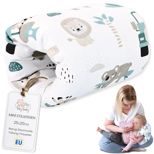 Totsy Baby Almofada de amamentação para bebé de 20 cm, almofada de manga ou bracelete para alimentação do bebé pequena almofada para meninas e meninos almofadas grávidas dormir e amamentação África