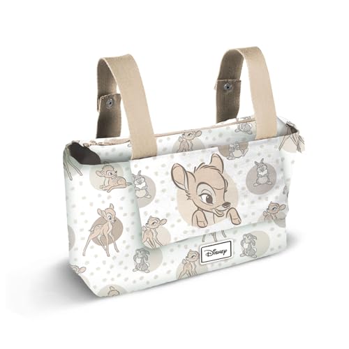 Disney Bambi Tender - Bolsa organizador carrinho bebé Hamper Mommy, castanho, 31 x 27 cm, Castanho, Talla única, Bolsa organizadora carrinho bebé Hamper Mommy Tender