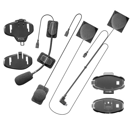 INTERPHONE Kit de áudio de 40 mm, kit de substituição completo de altifalantes profissionais estéreo de alta fidelidade, intercomunicadores Avant, Tour, Sport, Urban, Link