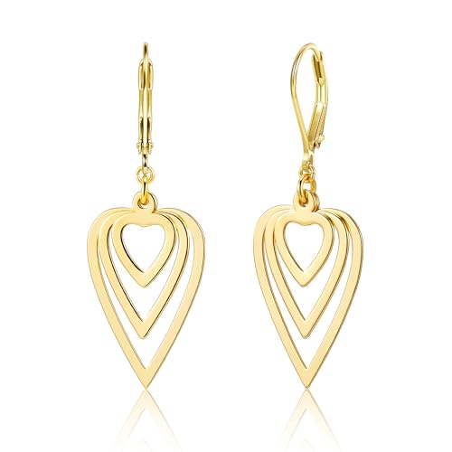 ALEXCRAFT Brincos mulher prata compridos, brincos pendentes pérolas prata 925, elegante, leves, hipoalergénicos, para festa, banquete, presentes de joalharia