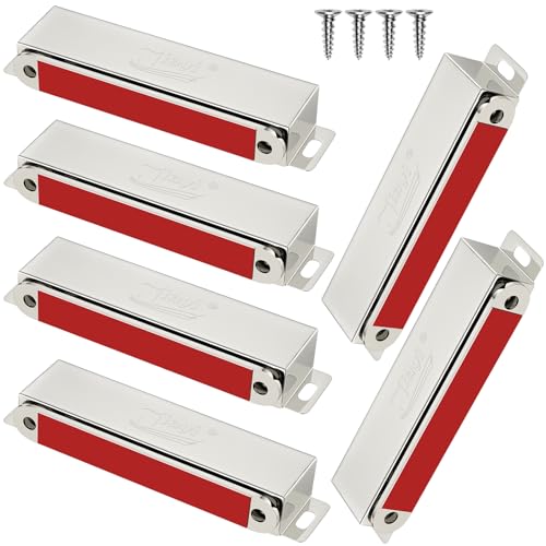 Iman porta forte Jiayi 6 unidades 40 kg tarefa pesada fecho magnético porta trava porta correr Iman armário magnético trava de cozinha armário fecho gavetas laceia fecho magnético fechadura magnética