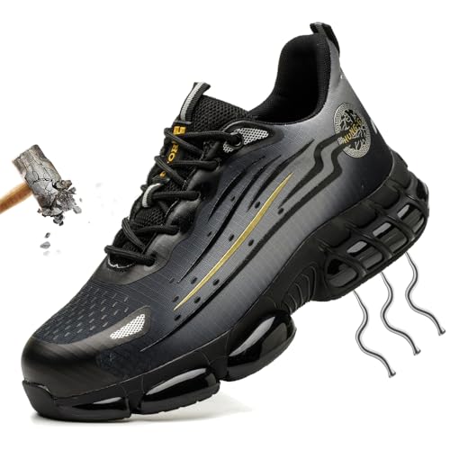 Sapatos de segurança S3 para homem sapatilhas de mulher segurança de aço leves calçado de trabalho Kevlar sapatos de proteção para crianças sapatos de indústria e construção