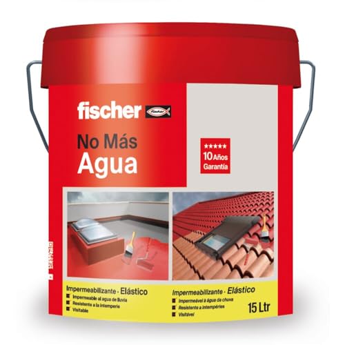 fischer 15 L, 548553, neutro, impermeável branco sem fibras, 20 kg