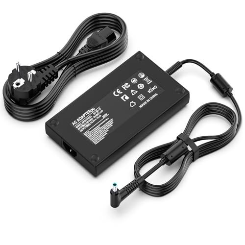 Carregador HP portátil 200 W 19,5 V 10,3 A adaptador para HP Omen 15 17, Envy 15 17, Pavilion Gaming 15 16 17, ZBook Fury Create Studio 15 17 G3 G4 G5 G6 G7 G8, TPTTPTTPTTPTTP. N-LA21. TPN-DA10