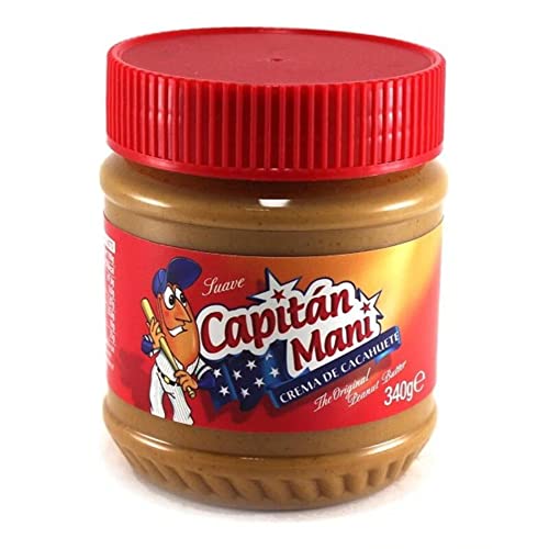 Capitão amendoim: Creme de amendoim macio 340 gramas