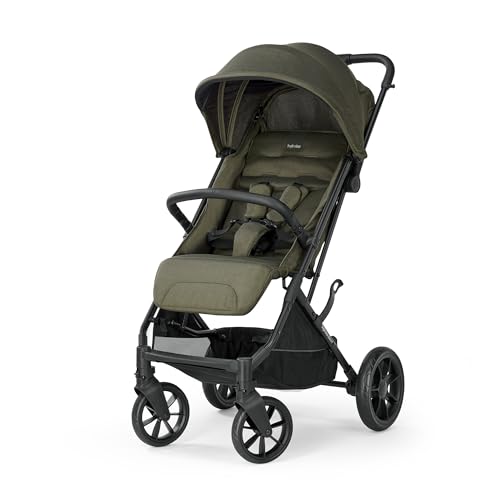 Inglesina Zenit Carrinho compacto, cinzento, excelente desempenho, confortável, até 22 kg, rodas grandes, assento espaçoso, exclusivo da Amazon