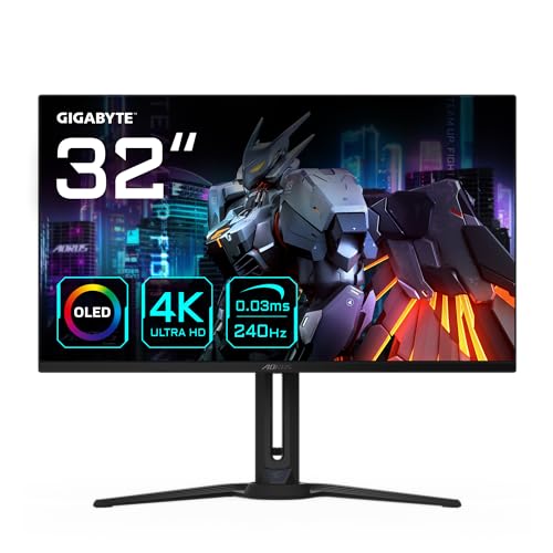Gigabyte Aorus FO32U2 80 cm (31,5") 4K OLED Gaming Monitor 16:9 HDMI/DP/USB-C