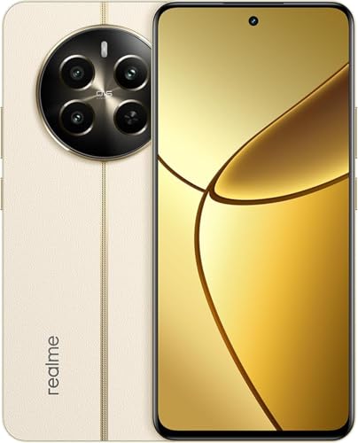 realme Smartphone 12 5G, câmara 50MP LYT-600 OIS, processador Dimensity 7050, ecrã curvo de 120 Hz, duplo cartão sim, 12 512 GB (sem carregador) (branco)