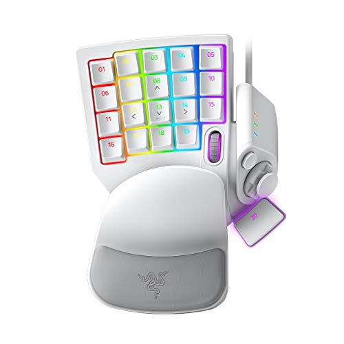 Razer Tartarus Pro - Gaming-keypad - teclado com botões analógico-óticos e modo de disparo rápido (32 botões programáveis, ponto de disparo personalizável, 8 perfis) Mercury