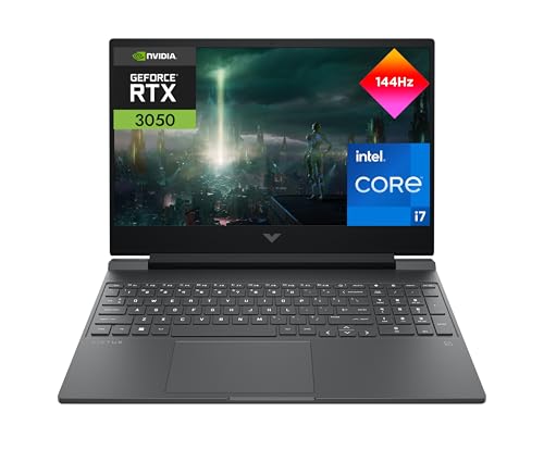 HP Victus 15-fa2003ns Computador portátil FHD de 15,6" (Intel Core i7-13620H, 16 GB RAM, 512 GB SSD, NVIDIA GeForce RTX 3050, FreeDOS) Black- teclado QWERTY espanhol