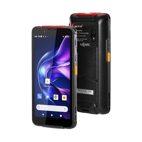 NETUM Scanner de código de barras de mão Android 11 de 5,5 polegadas, leitor de código de barras 1D/2D, 4G LTE, Wi-Fi, para retalhistas, armazéns, cuidados médicos, logística Q700
