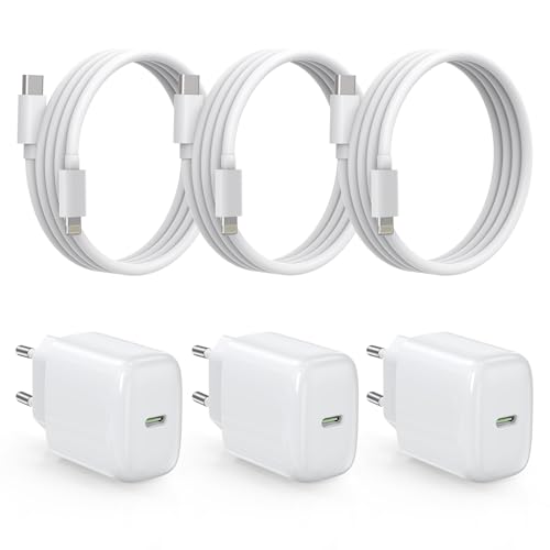 DEESOOCO Carregador de 25 W de USB C com cabo de carregamento, carregamento rápido para i-Phone 16/16 Pro/16 Pro Max/16 Plus/15, i-Pad Pro/Mini/Air, Samsung Galaxy S24/S24 Ultra/S23/S22222/S2222222223