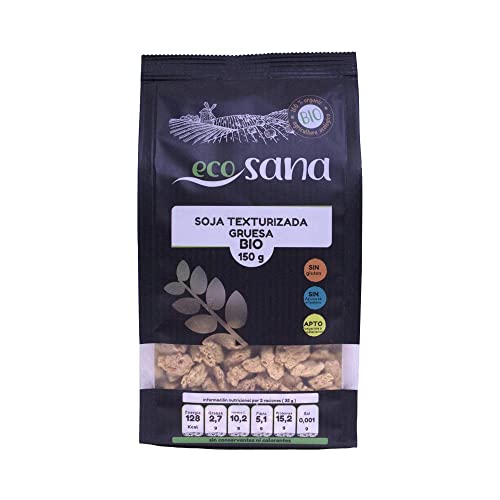 Drasanvi ECOSANA SOJA TEXTURIZADA grossa CERTIFICADO BIO by - Fornecimento de proteína - Vegano - sem glúten - 150 g