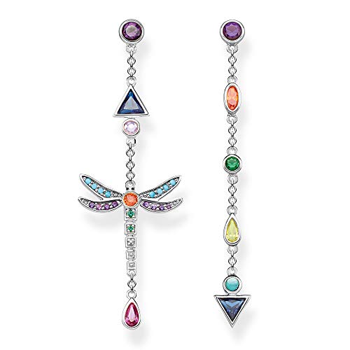 Thomas Sabo - Brincos de botão de mulher, prata de lei 925