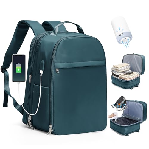 SZLX Mochila viagem cabine avião 40 x 20 x 25 Ryanair malas de viagem cabine 45 x 36 x 20 Easyjet Cabin Bag bagagem de mão mulher mochila para portátil impermeável com USB mochila pequena de trabalho